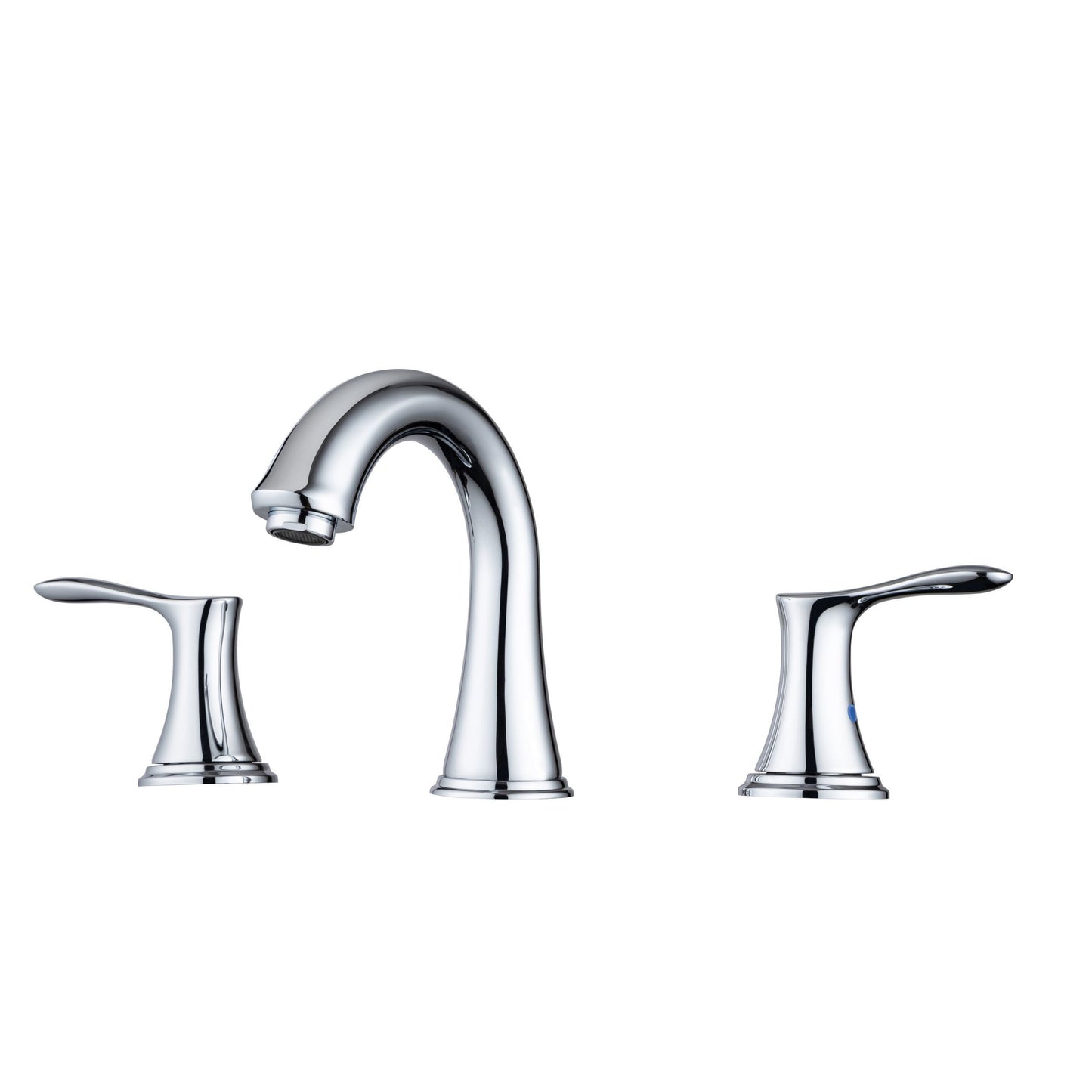 Modern Brass Bathroom Faucet Set with Inclusive Drain Assembly