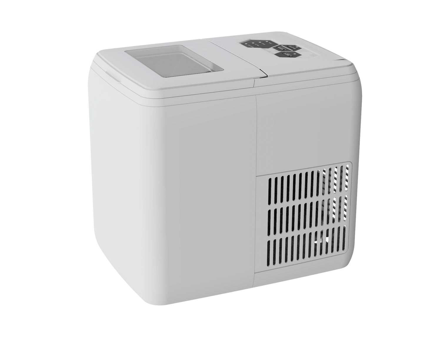 Portable 44-Pound Ice Maker for Home and Outdoor Use