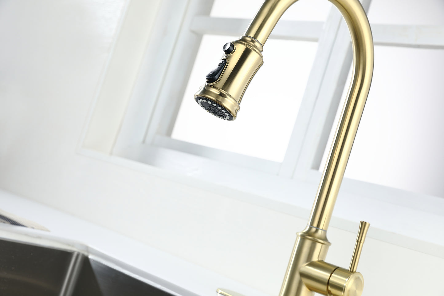 Touch Kitchen Faucet with Pull Down Sprayer