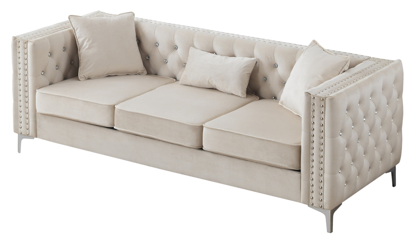 Paige G827A-S Sofa , IVORY