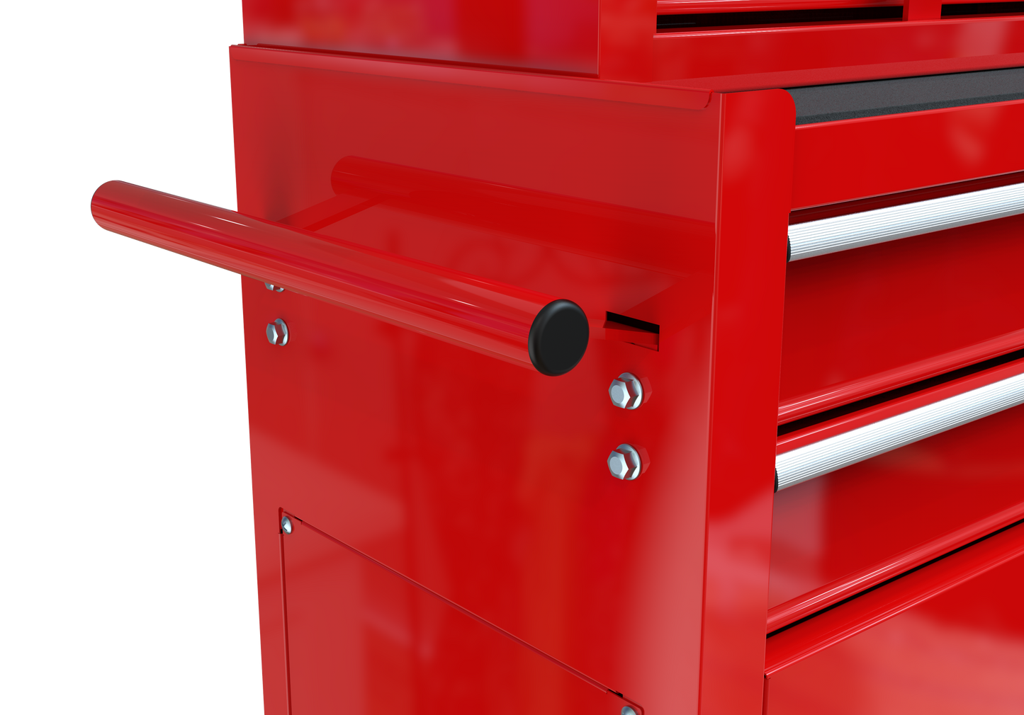 High Capacity Rolling Tool Chest with Wheels and Drawers, 8-Drawer Tool Storage Cabinet--RED