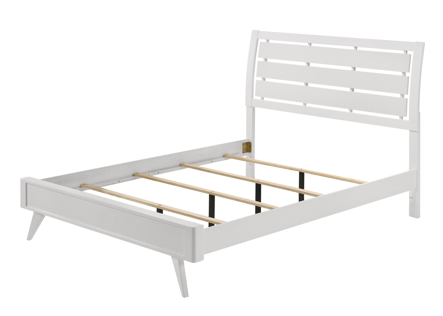 Cerys QUEEN BED White Finish BD01558Q