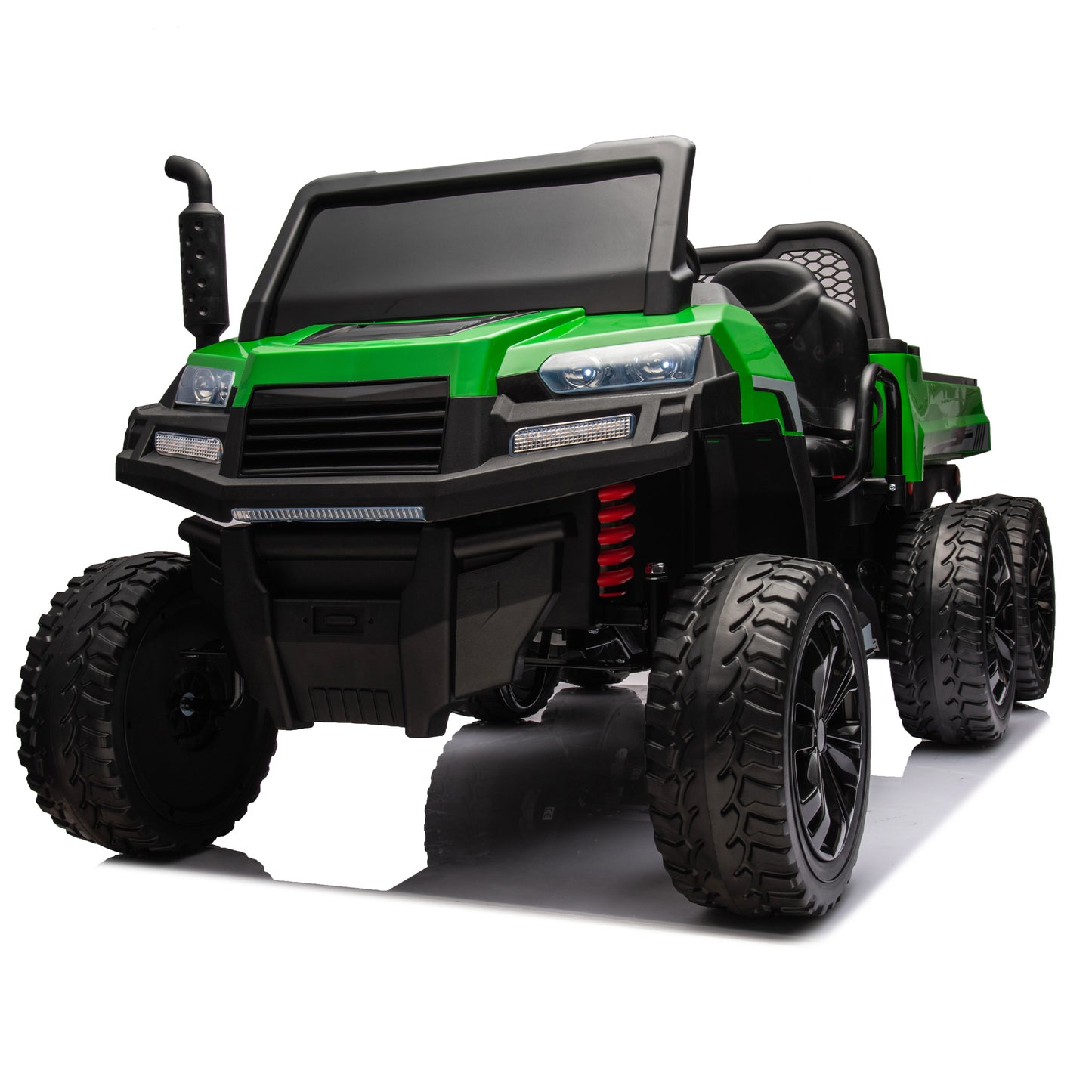 24V 2-Seater UTV-XXL Ride On Truck with Dump Bed for Kids, Remote Control, Off-Roading Adventure Vehicle