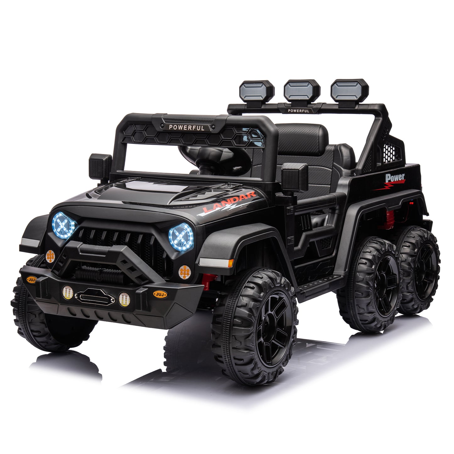 24V Ride On Large Pickup Truck Car for Kids with Remote Control and Bluetooth Music