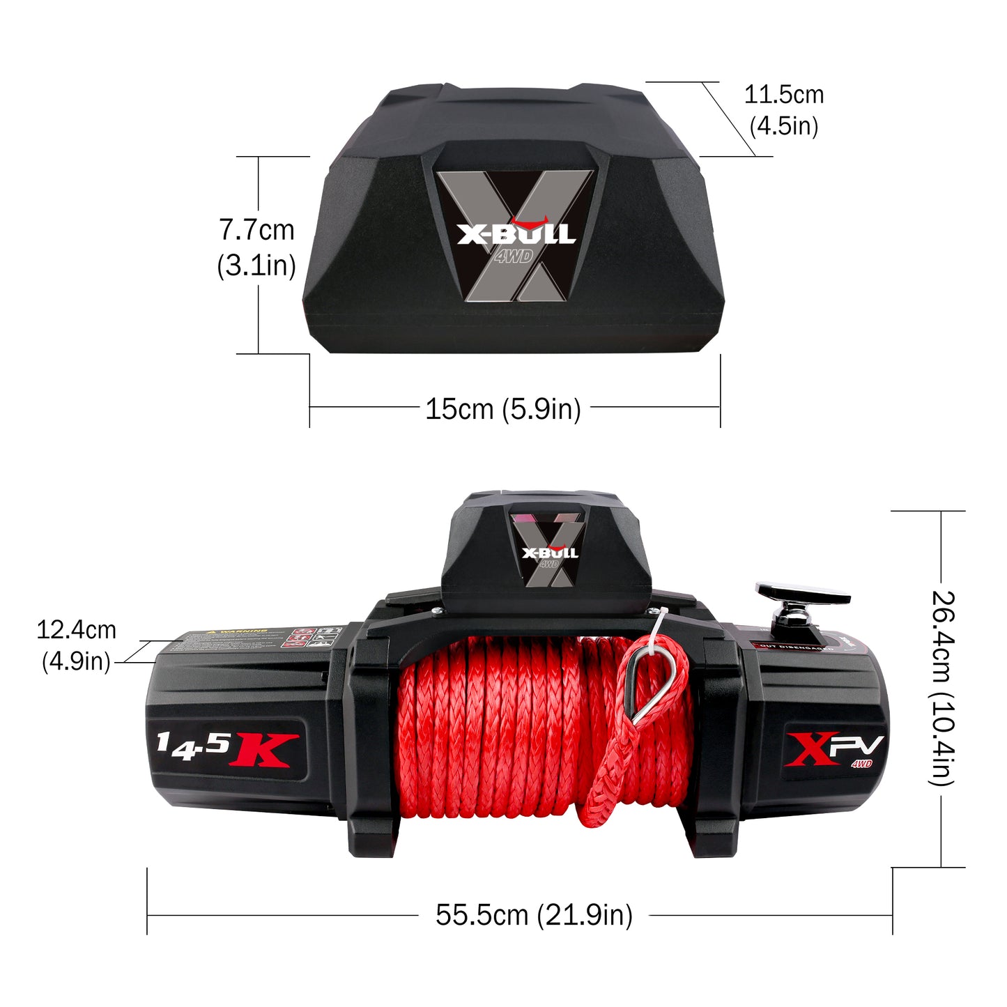 X-BULL 14500lbs Electric Winch - Off-Road Power and Performance