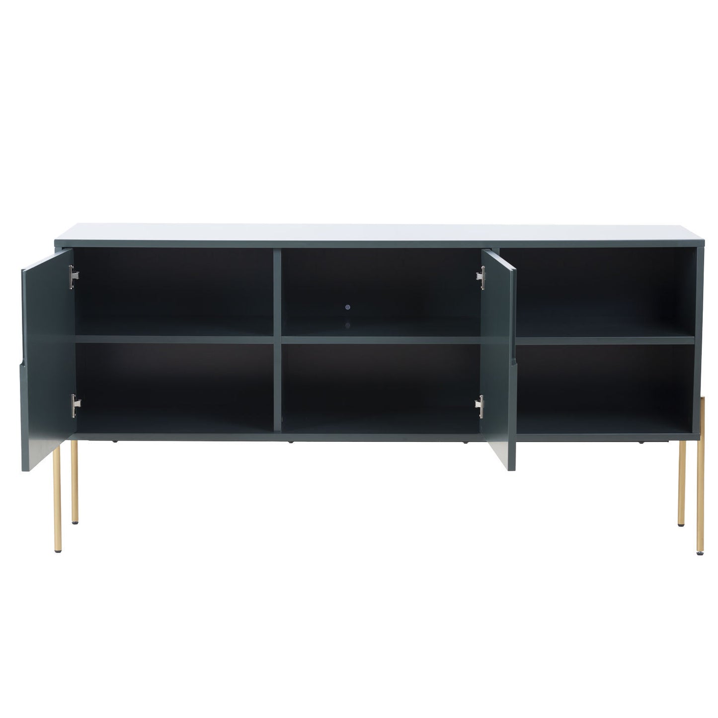 Versatile Mid Century Storage Console for Living Room or Kitchen