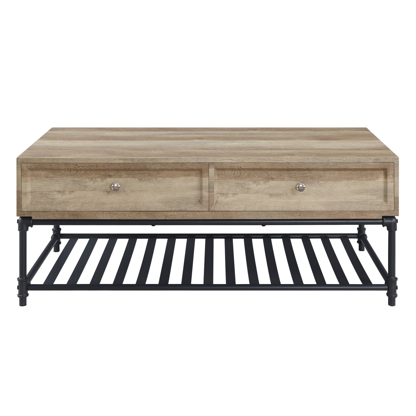 Brantley Coffee Table with Oak & Sandy Black Finish LV00748