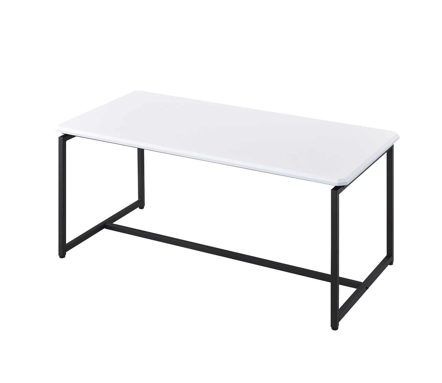 Elegant Carbon Fiber 3-Piece Coffee Table and End Table Set