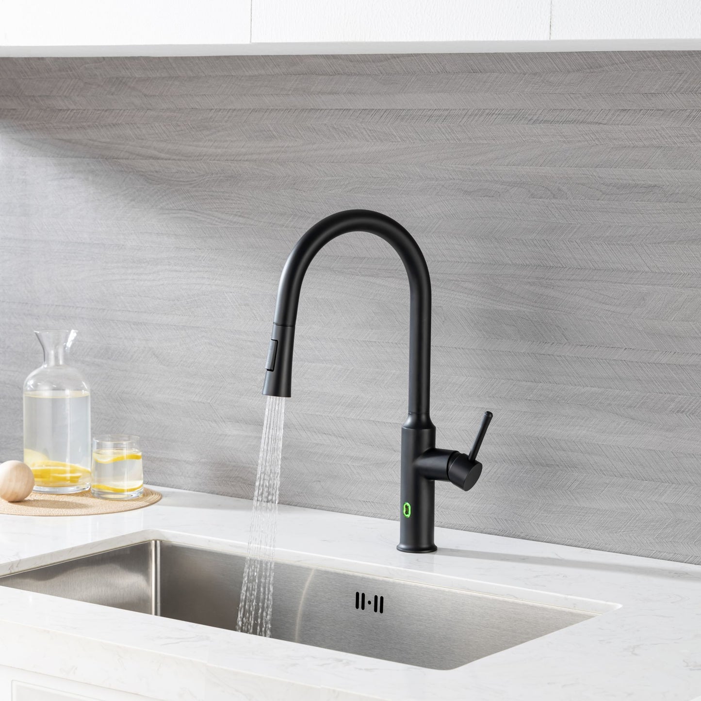 Rainlex Pull Down Touchless Kitchen Faucet