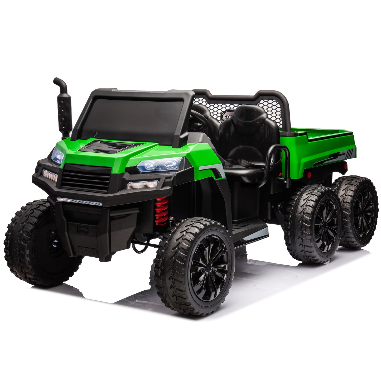 24V 2-Seater UTV-XXL Ride On Truck with Dump Bed for Kids, Remote Control, Off-Roading Adventure Vehicle