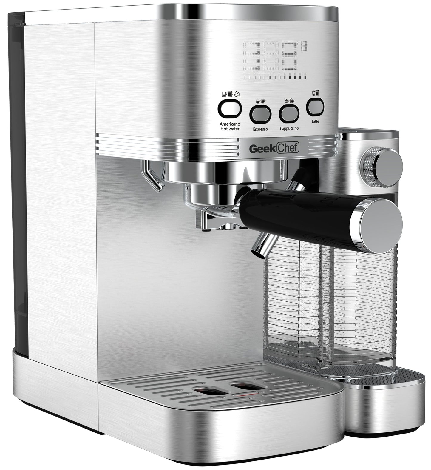 Automatic Milk Frother Espresso and Cappuccino Machine with ESE POD filter