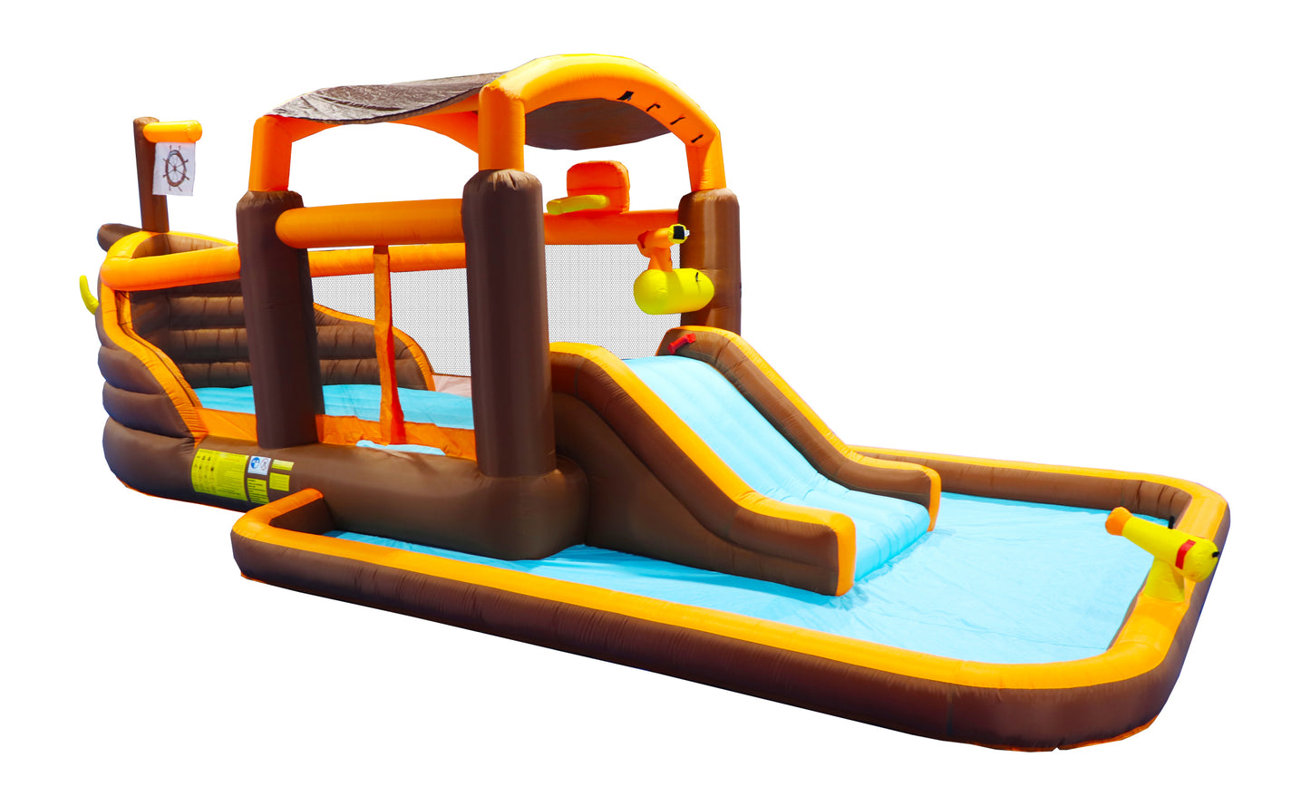 Cruise Ship Themed Inflatable Water Park Playground