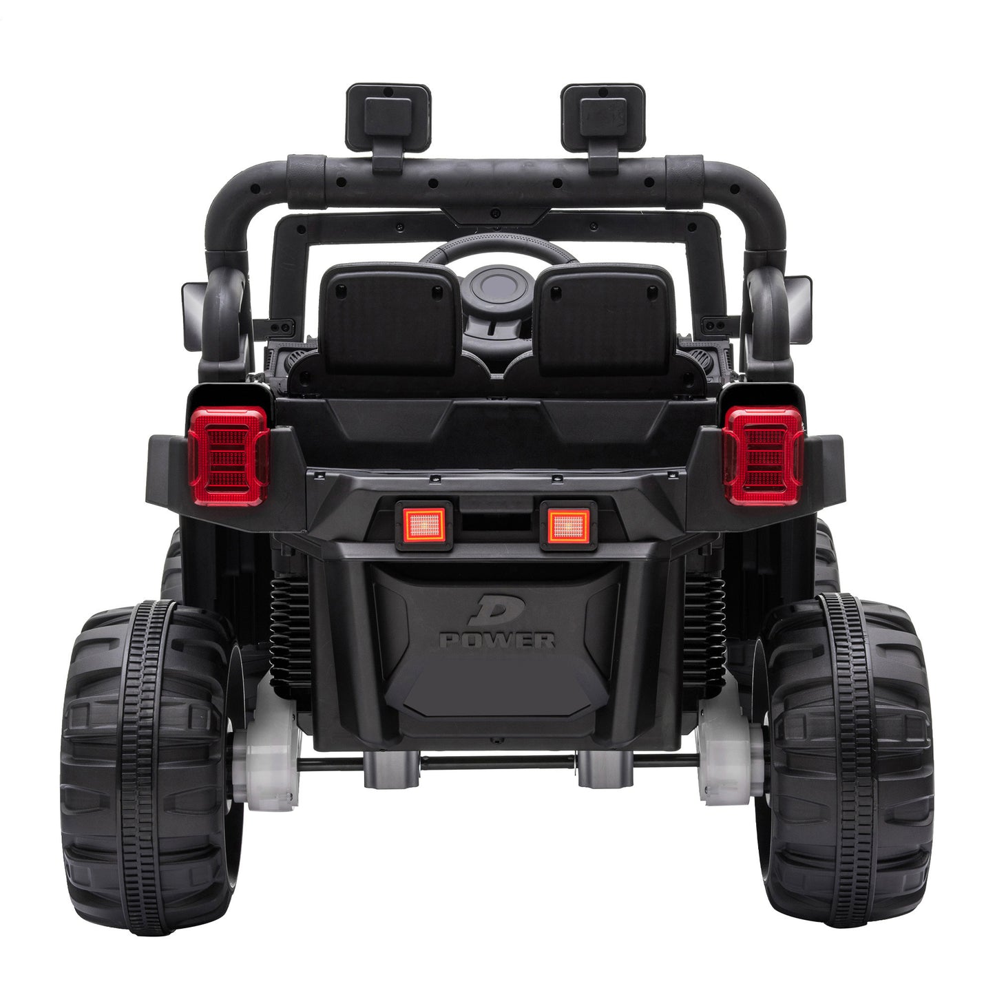 Children's 12V Electric Off-Road Vehicle with Remote Control, Lights, and Music, Black