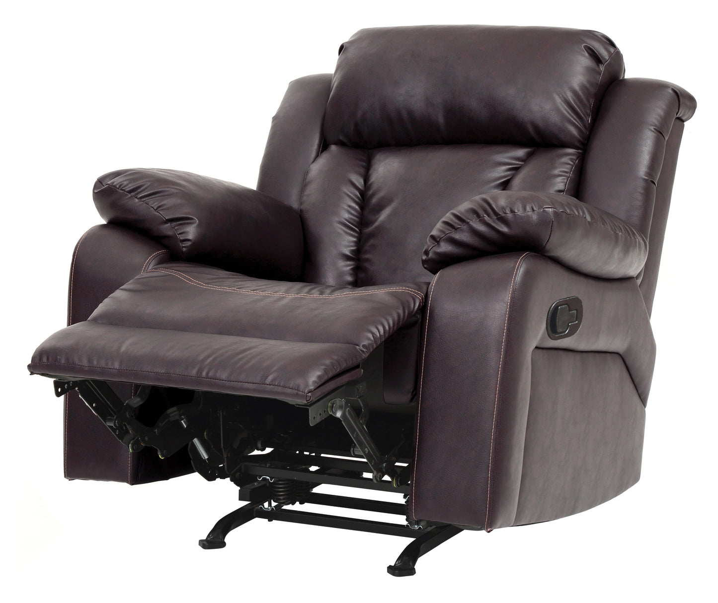 Daria G686-RC Rocker Recliner in Dark Brown PU