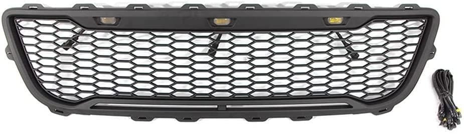 Matte Black Front Grill with LED Lights for 1999-2003 Ford F150 Raptor Style