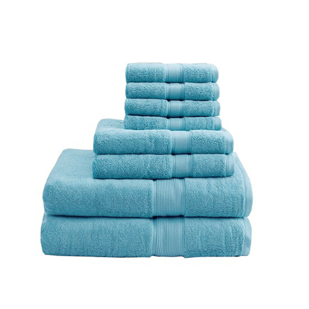 Ultimate Luxury 8-Piece Premium Cotton Towel Set