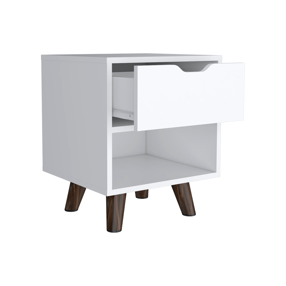 Nightstand Carleen, Bedroom, White