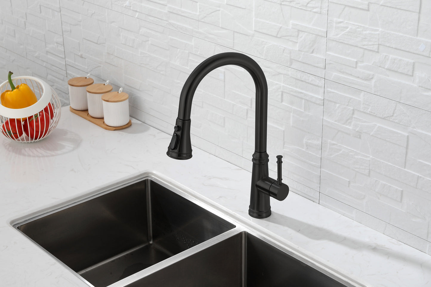 Touch Kitchen Faucet with Pull Down Sprayer