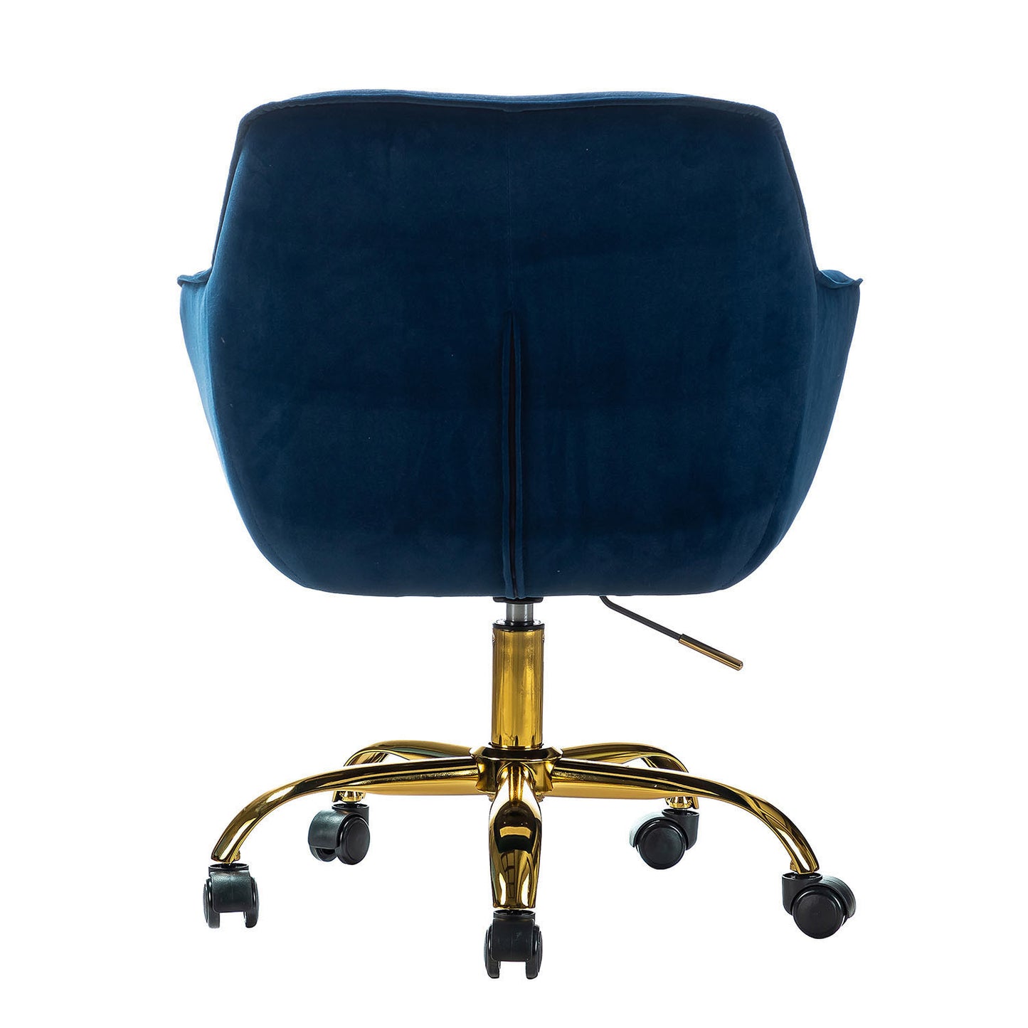 Somnus Task Chair With Tufted Back and Golden Base