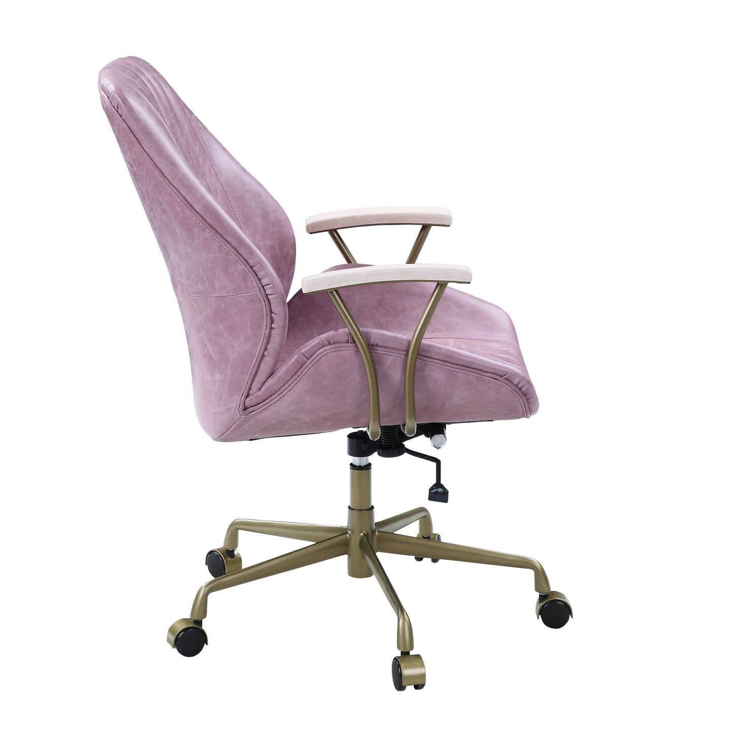 Hamilton Office Chair in Pink Top Grain Leather OF00399