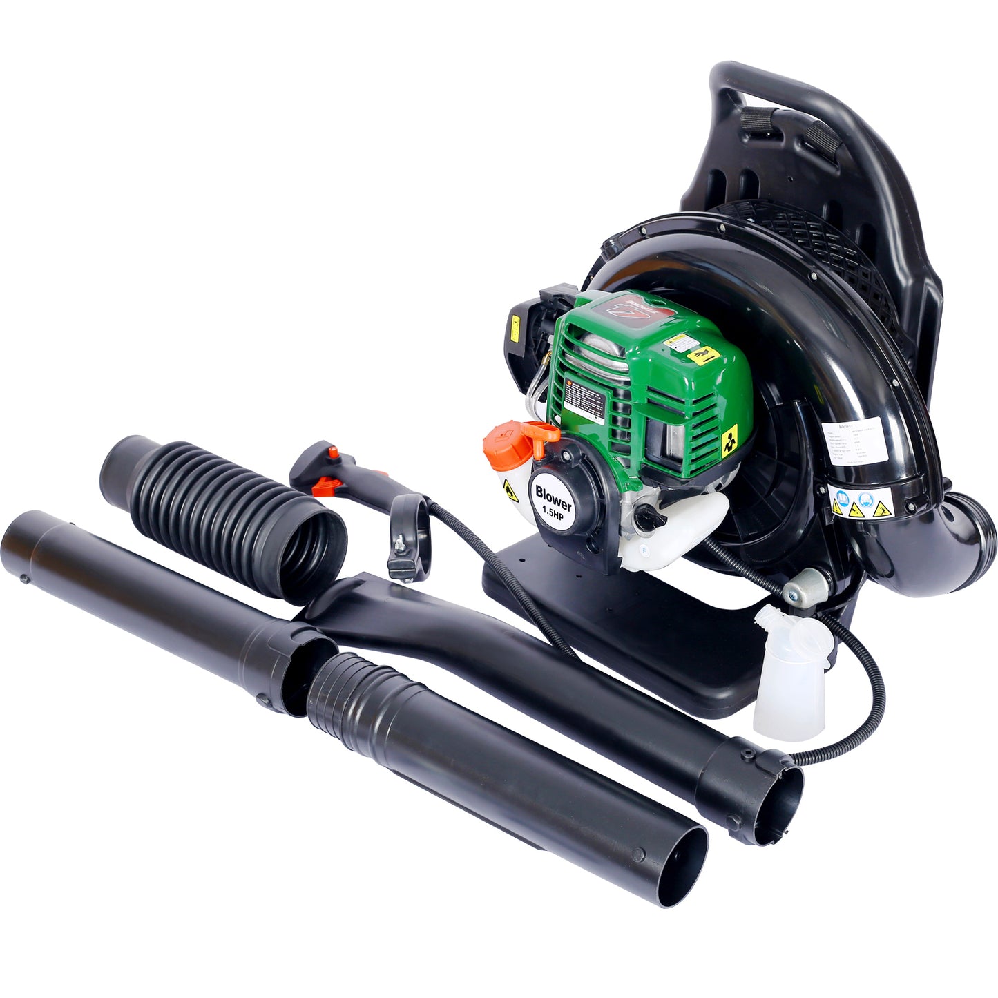 4-STROKE BACKPACK LEAF BLOWER,GAS 37.7cc,1.5HP 580CFM ,super light weight 16.5lbs