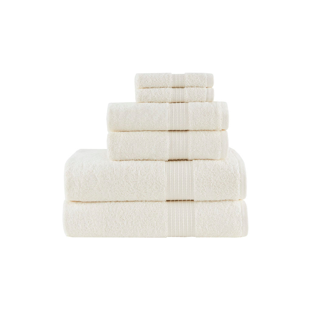 Luxurious Organic Cotton Towel Set with 6 Pieces