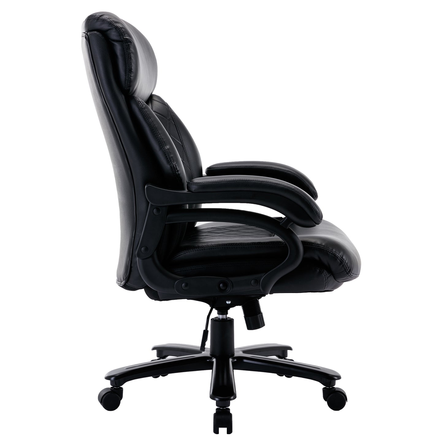 Office Desk Chair with High Quality PU Leather,Adjustable Height/Tilt,360-Degree