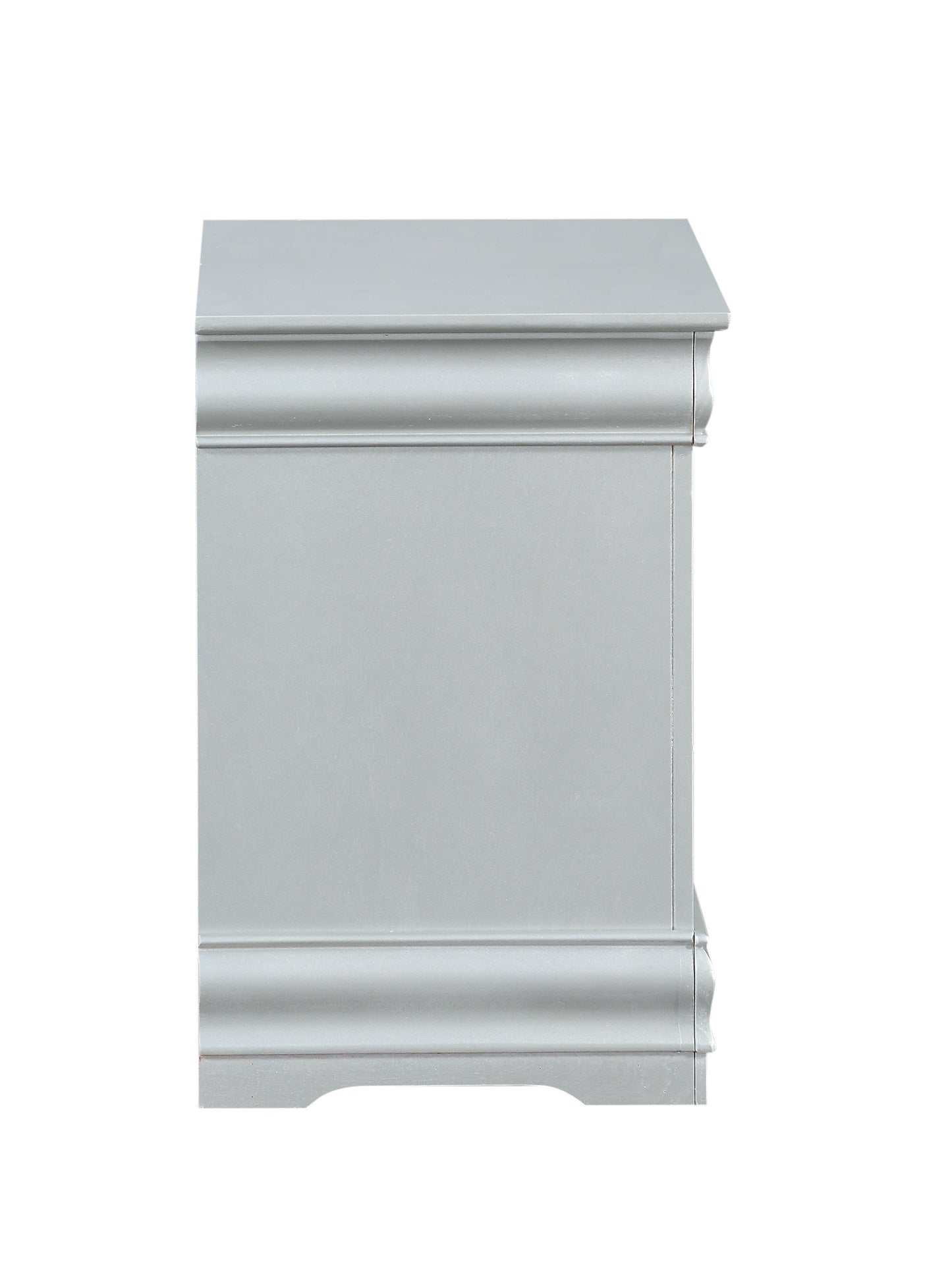 Louis Philippe Nightstand in Platinum 26733