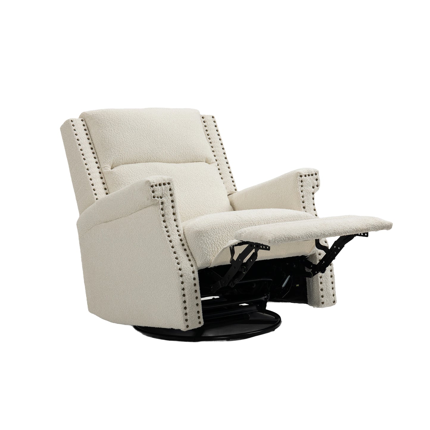 360 Degree Swivel Recliner Chair with Rocking and Reclining Capabilities