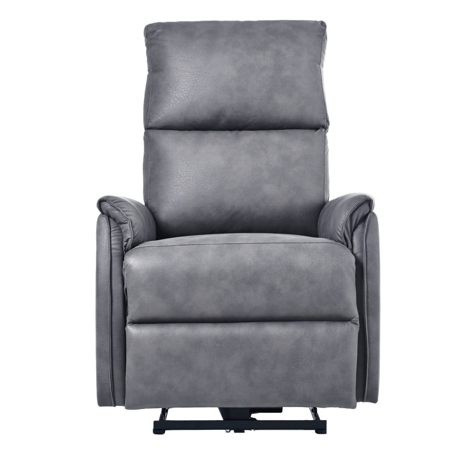 Dark Gray Electric Power Recliner Chair with USB Ports