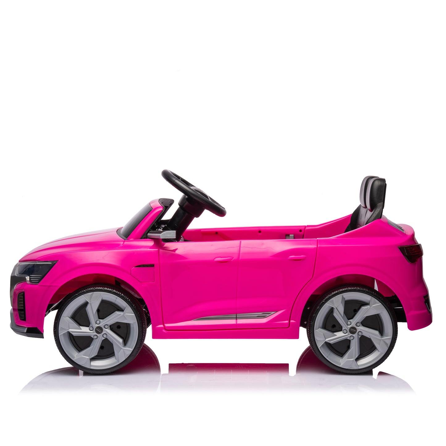 12V Kids Ride On Electric Car w/Parents Remote Control,Licensed Audi SQ8 for Kids,Dual Drive,Suspension,Hanging start,Three speed adjustable Music,Volume Control,LED Lights for Kids Aged 3-6.