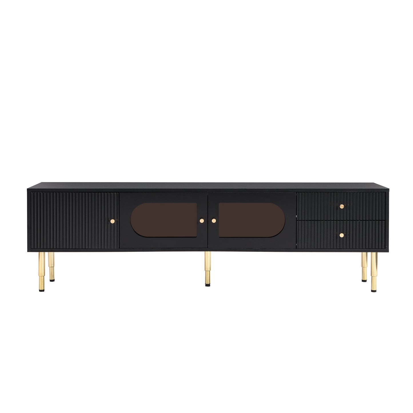 Elegant TV Console with Hidden Storage, Premium Entertainment Stand for TVs Up to 80''