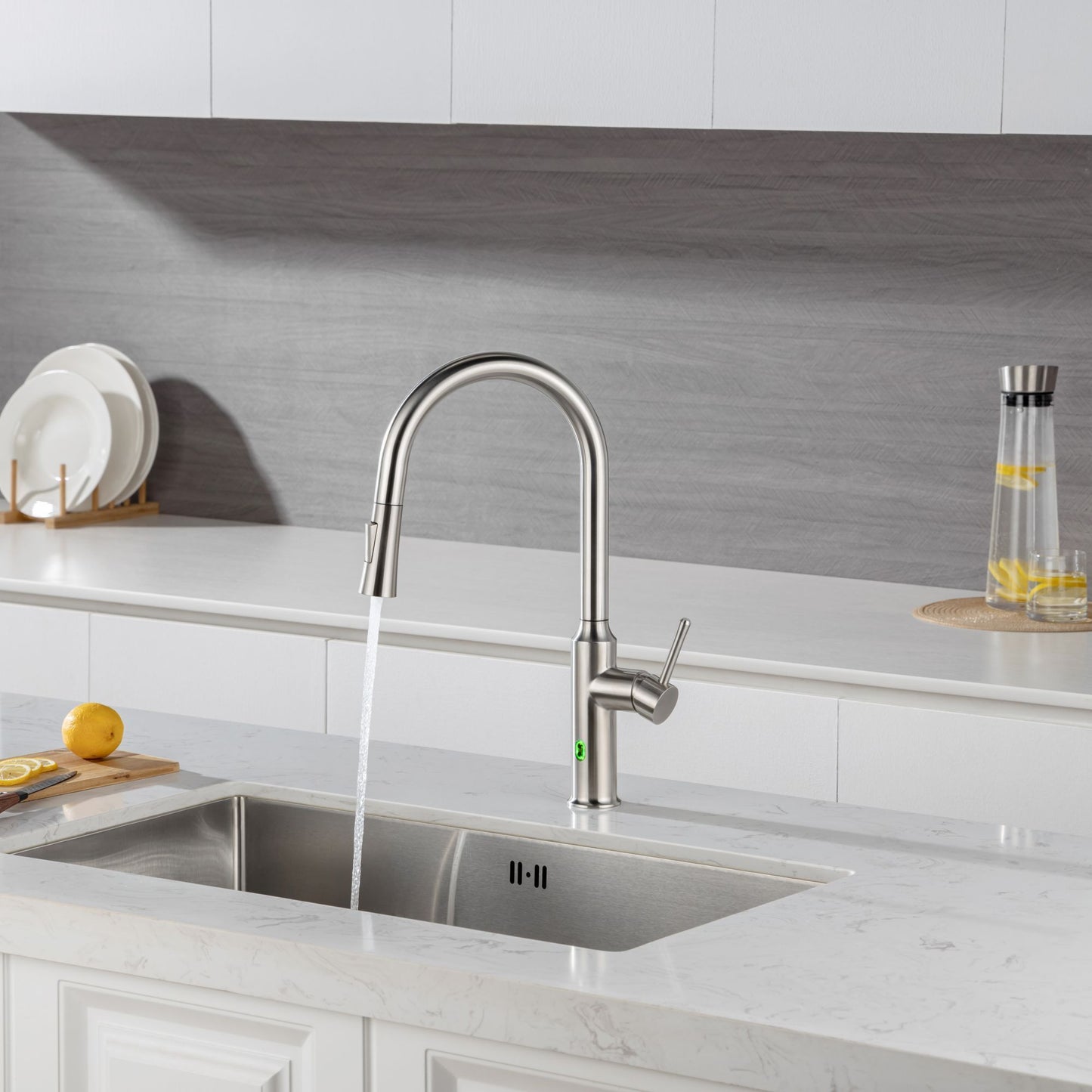 Rainlex Pull Down Touchless Kitchen Faucet