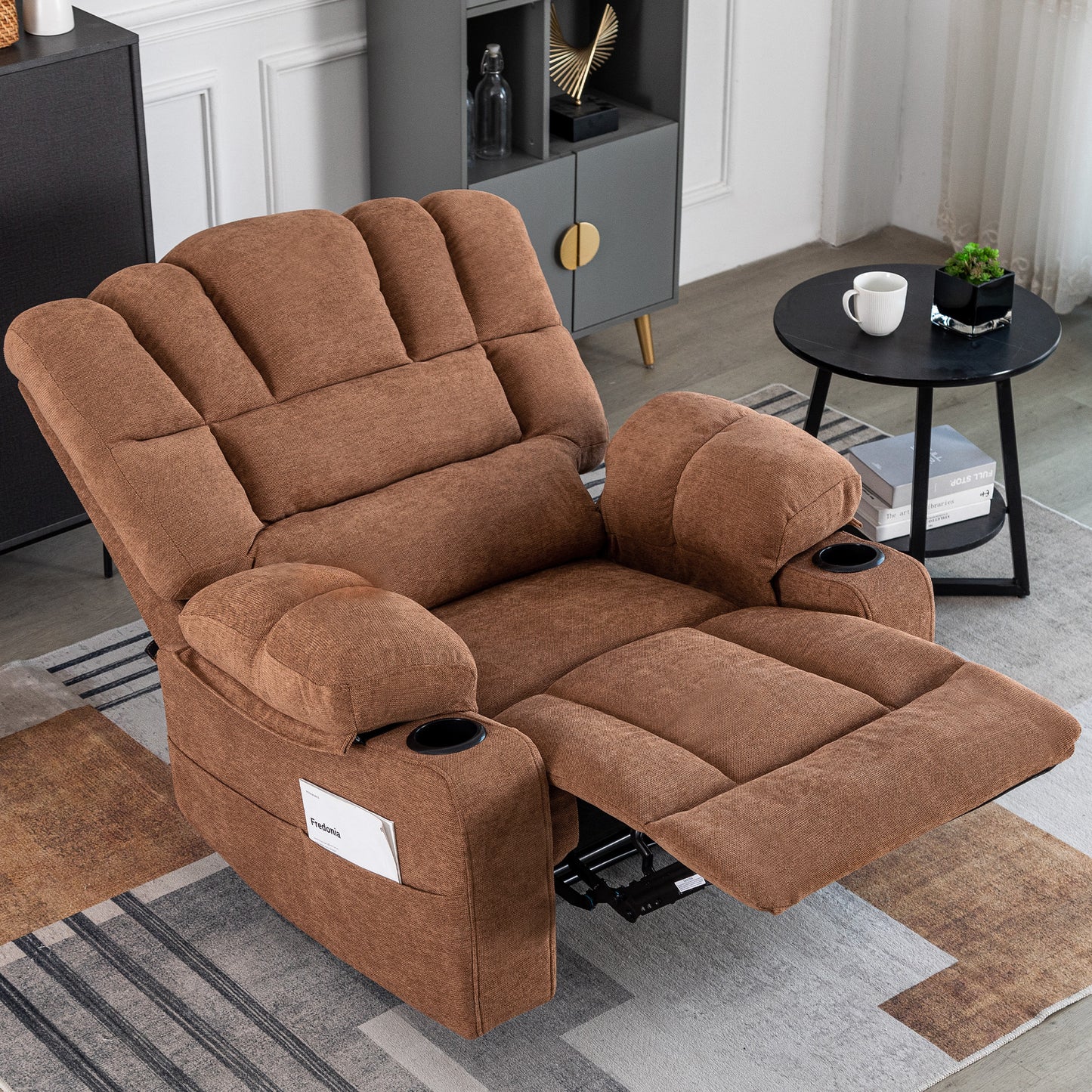 Heated Massage Recliner Chair with Extended Reclining