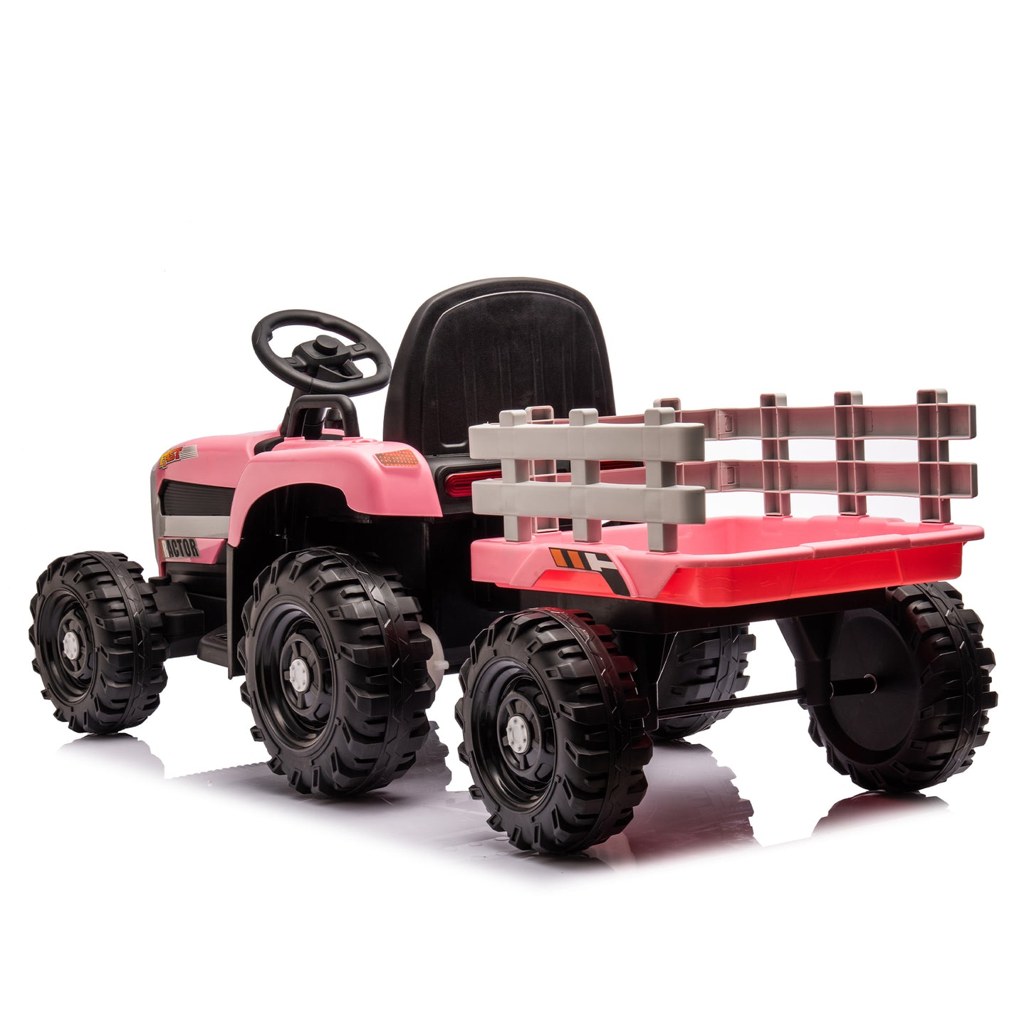 Electric Tractor Toy with Remote Control and Multiple Features