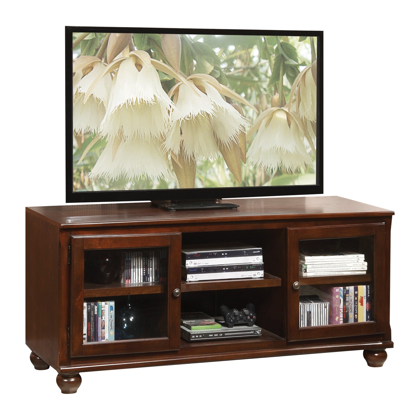 Dita Walnut TV Stand 91108