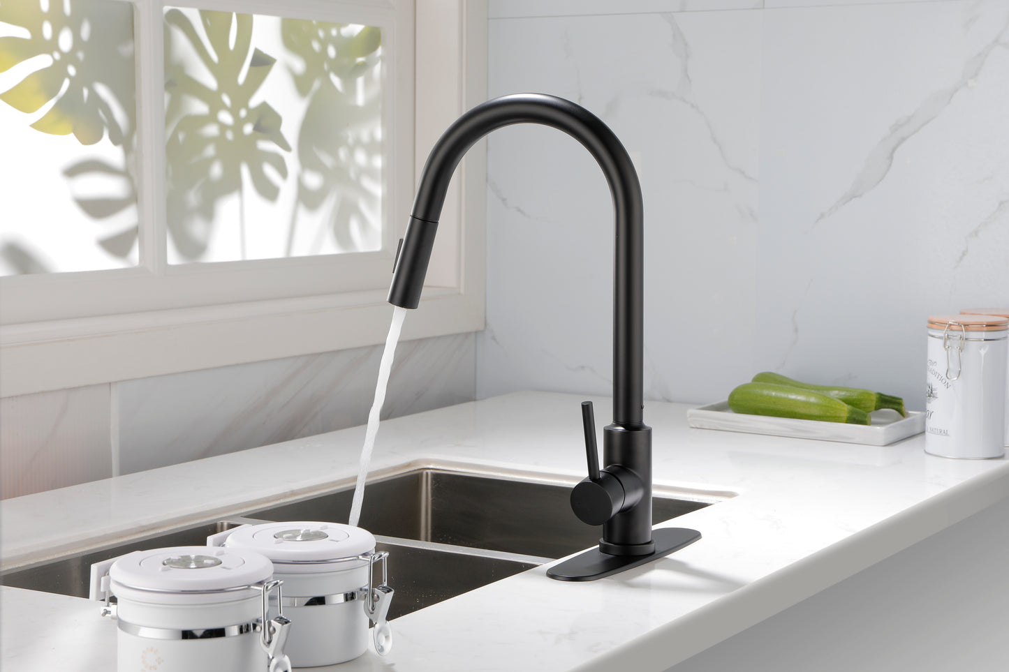 Kitchen Faucet with Pull Down Sprayer