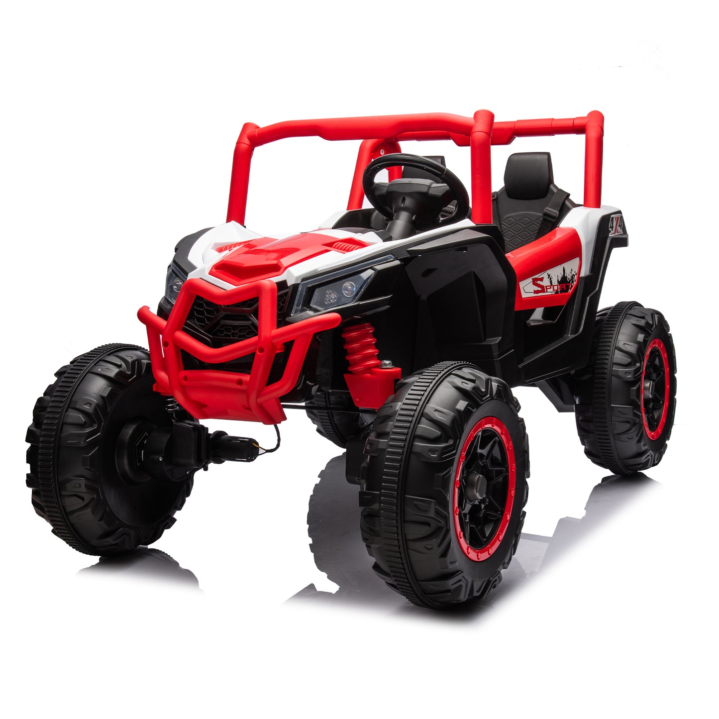 XXL 24V Ride On UTV Car for Kids - 2-Seater Off-Road Truck with Safety Belts and Parent Remote Control