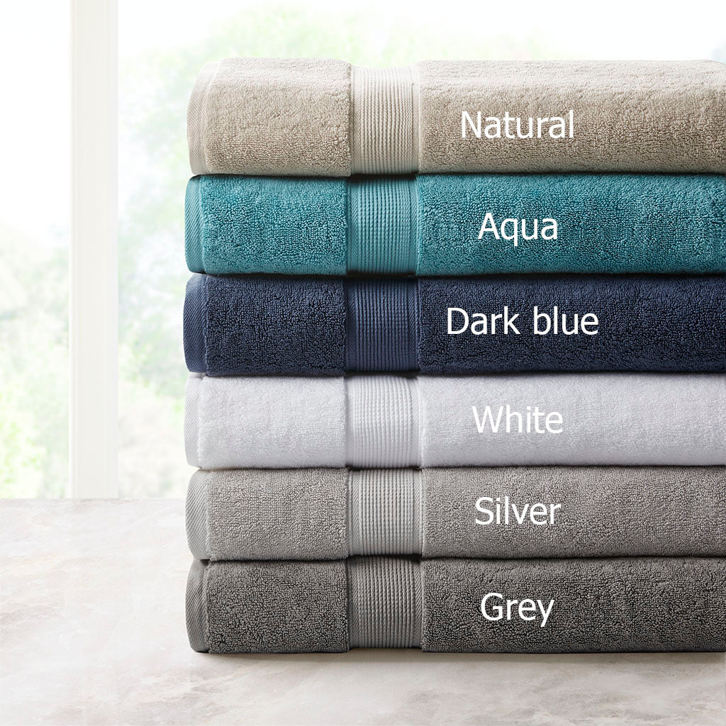 Premium Antimicrobial Cotton Spa Bath Sheet Set 2 Piece