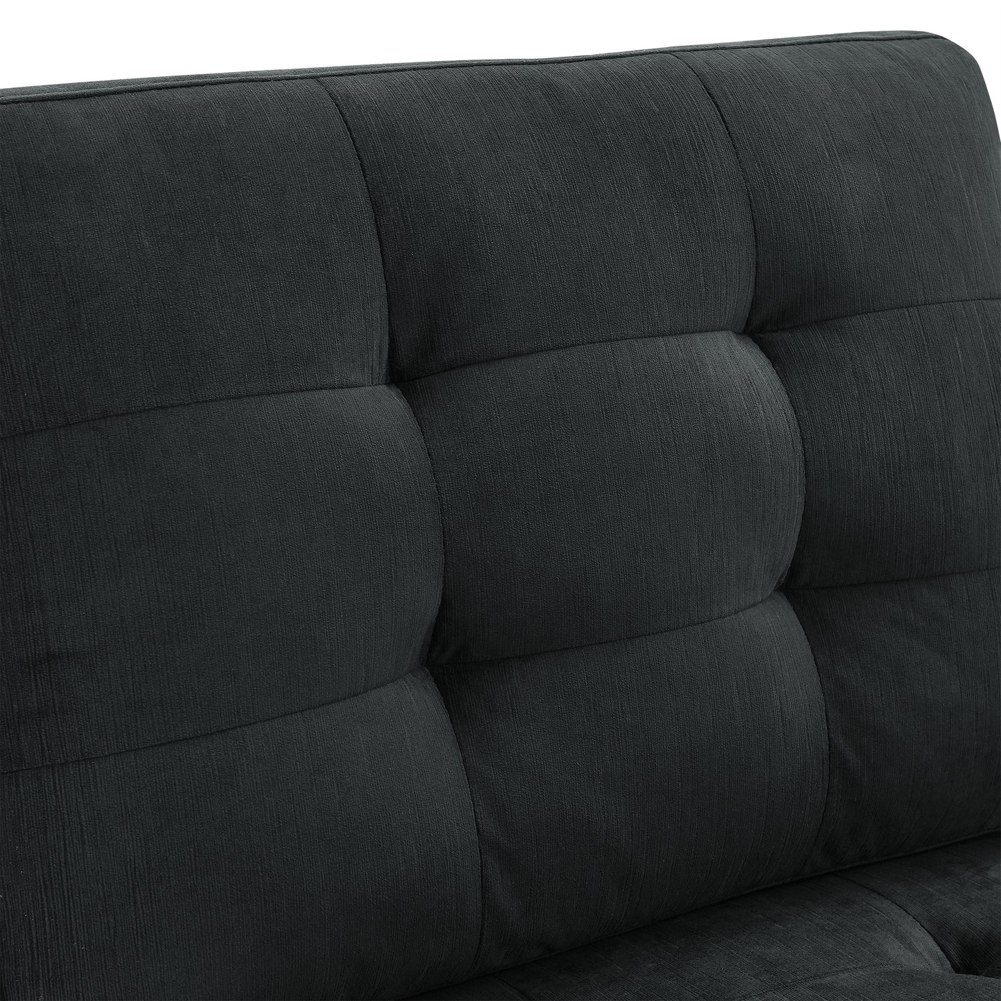 Create Your Own Modular Sectional Sofa Set with Flexible Arrangement, Bonus Storage, and Sophisticated Design - Black Velvet