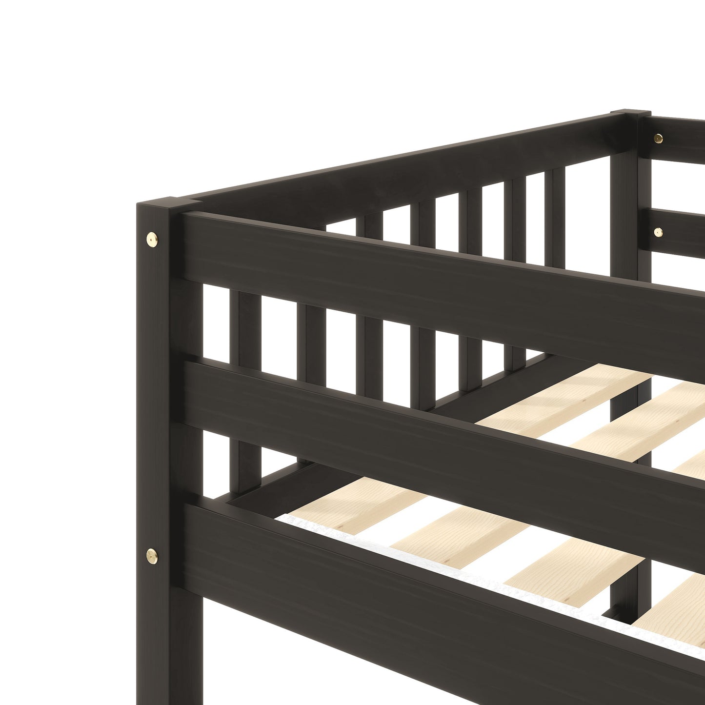 Trio Bunk Bed Set with Trundle, Durable Wood Frame and Safety Enhancements