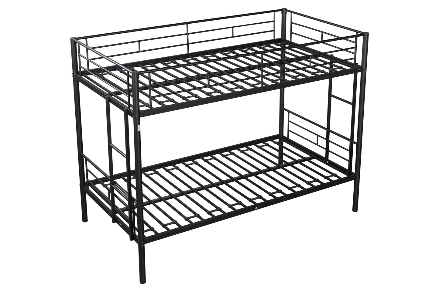 Metal Twin Bunk Bed with Enhanced Safety Measures