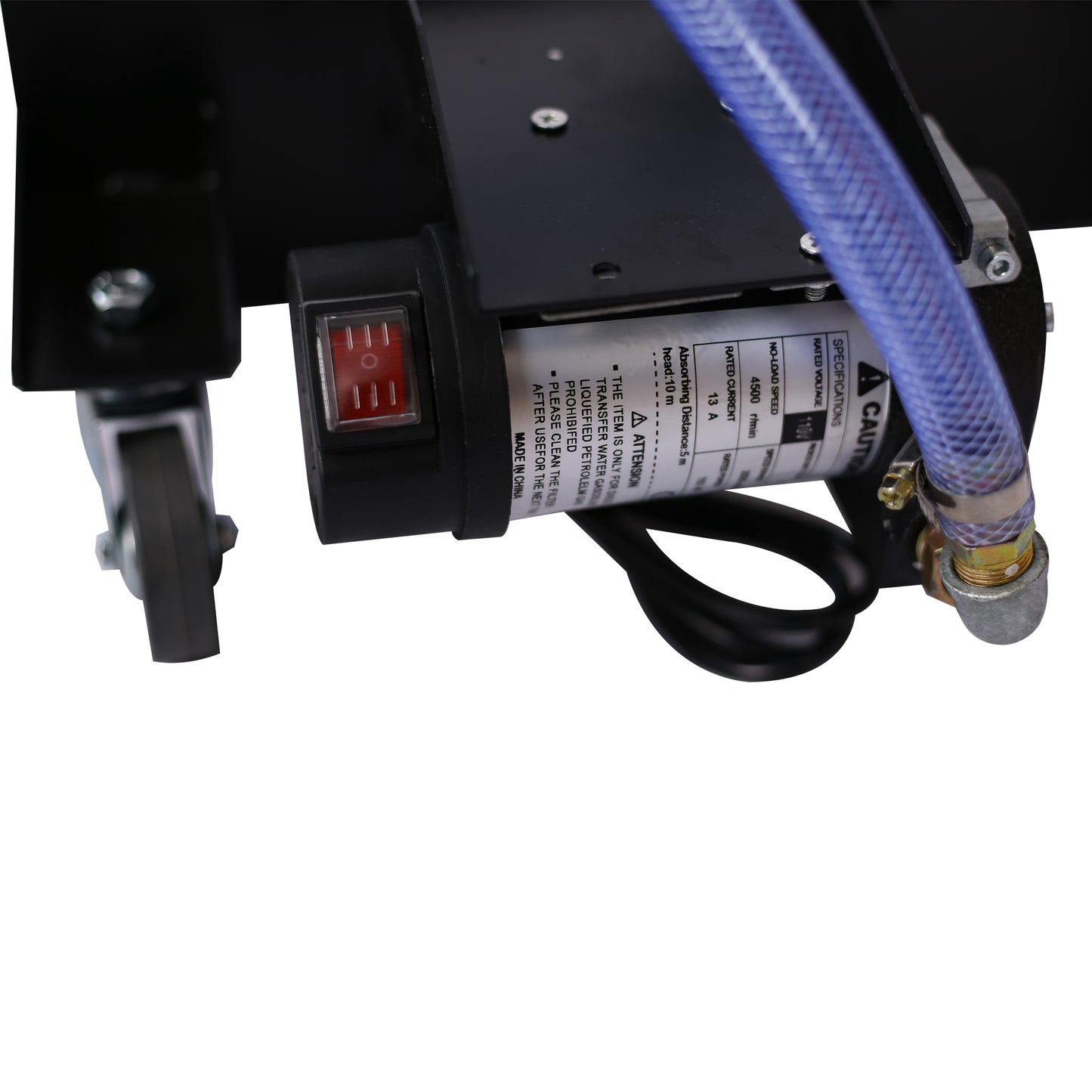 20 gallon low profile oil drainer ,with electric pump