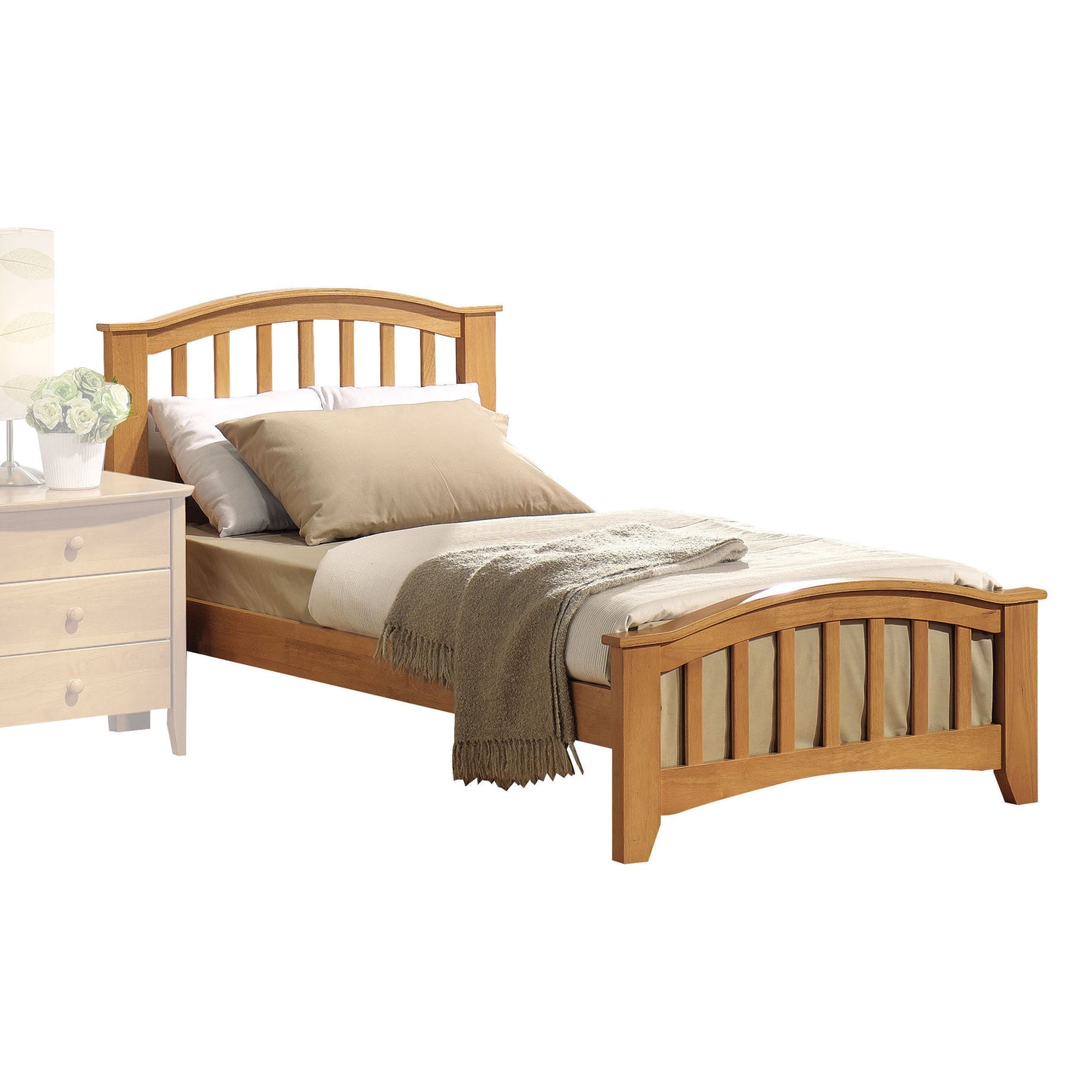 San Marino Twin Bed in Maple 08940T