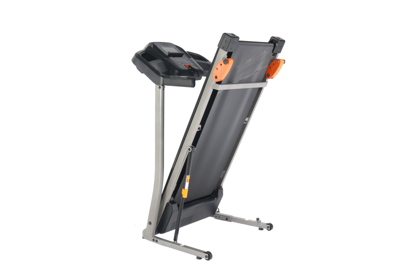 Folding Treadmill 2.5HP 12KM/H, Foldable Home Fitness Equipment with LCD for Walking & Running, Cardio Exercise Machine, 4 Incline Levels, 12 Preset or Adjustable Programs, Bluetooth Connectivity, Bla