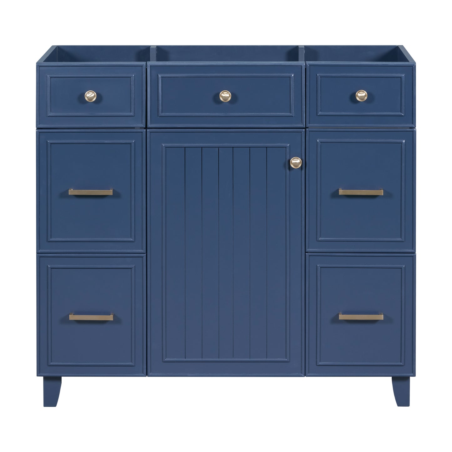 [Cabinet Only] 36" Bathroom Vanity-Blue