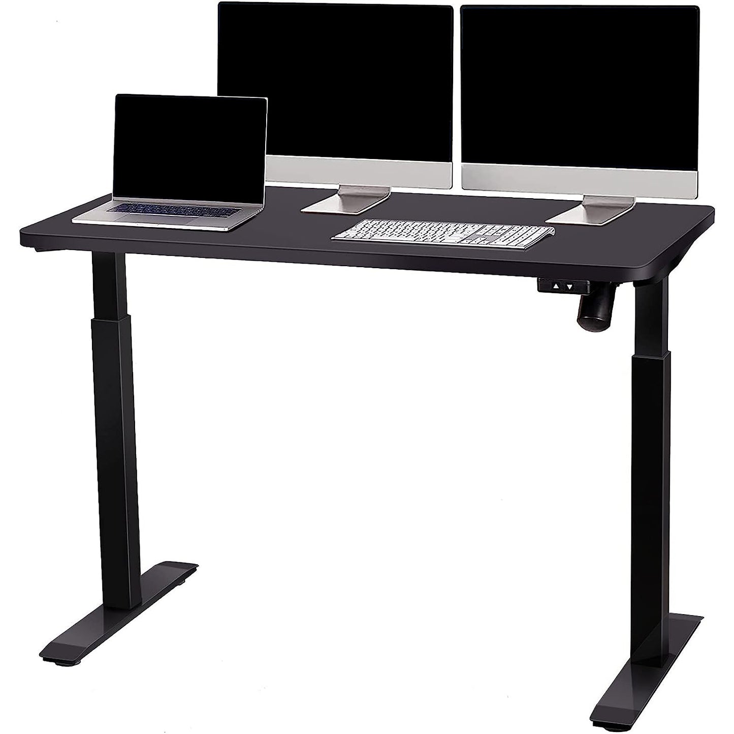 Adjustable Electric Standing Desk, 48 x 24 Inches, Black