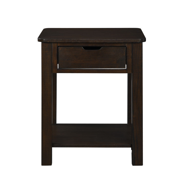 Flora 3 Piece Dark Brown MDF Lift Top Coffee and End Table Bundle