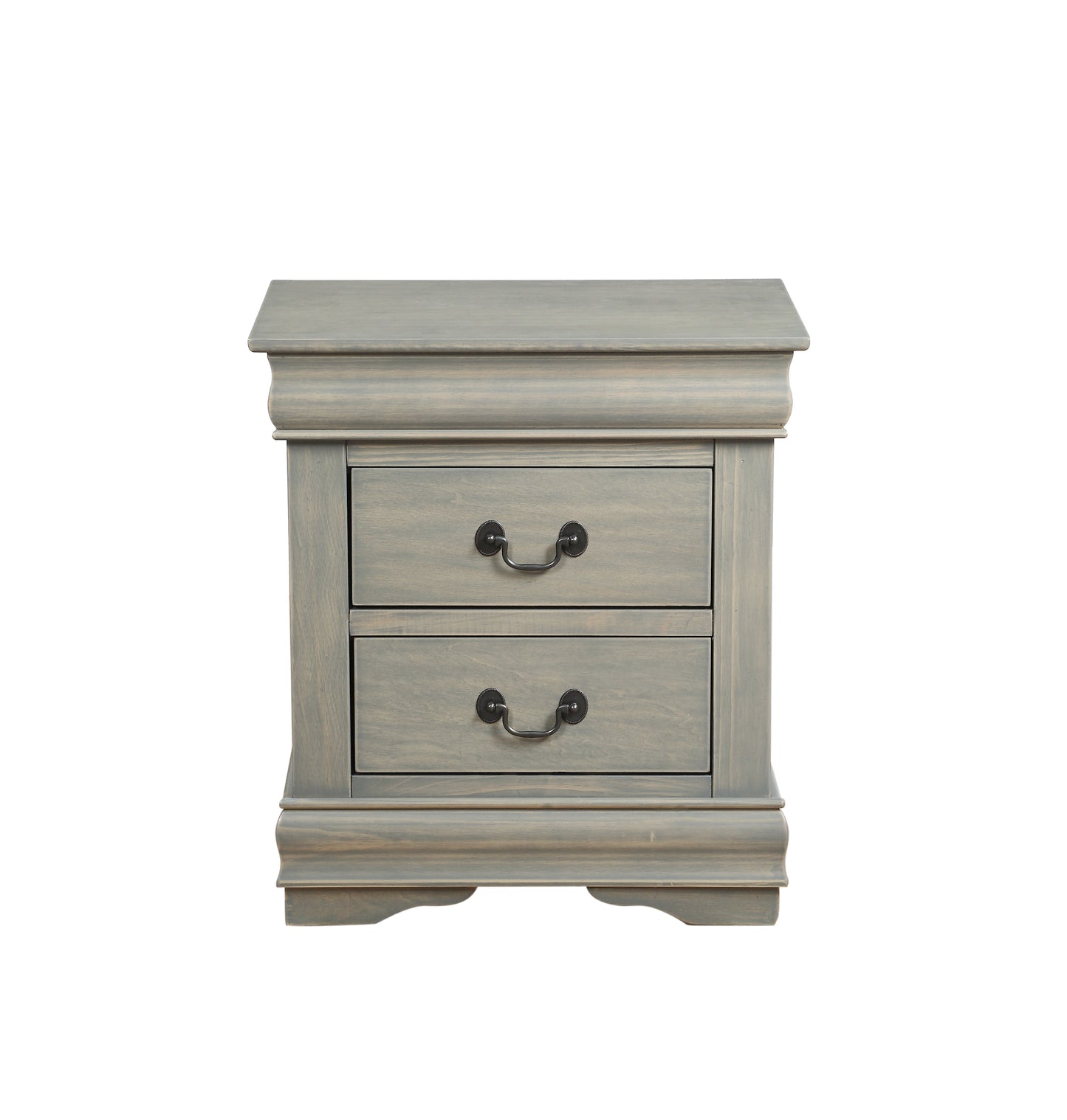 Louis Philippe Nightstand in Antique Gray 23863