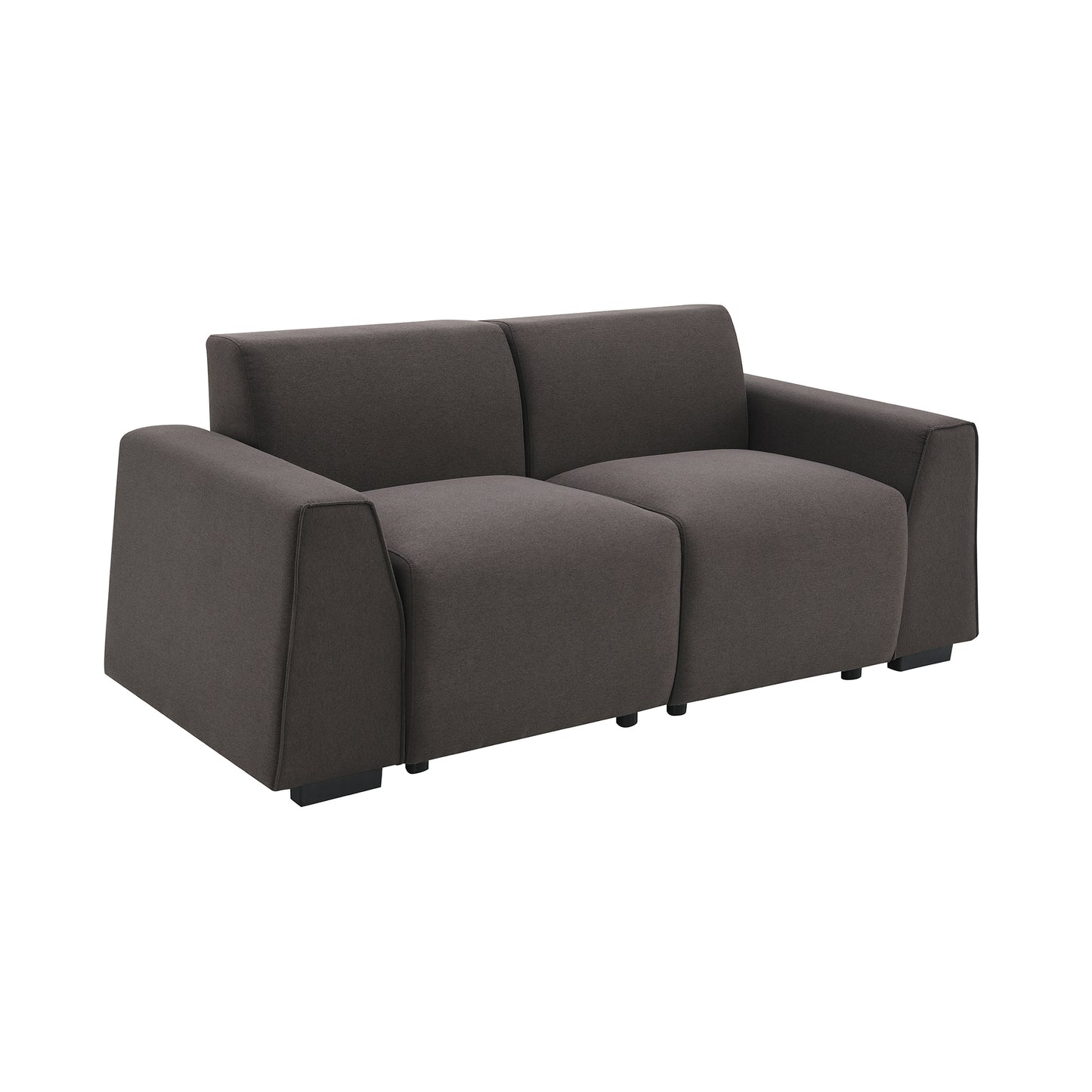 Stylish and Comfortable Modern Linen Fabric Sofa with Wide Armrests